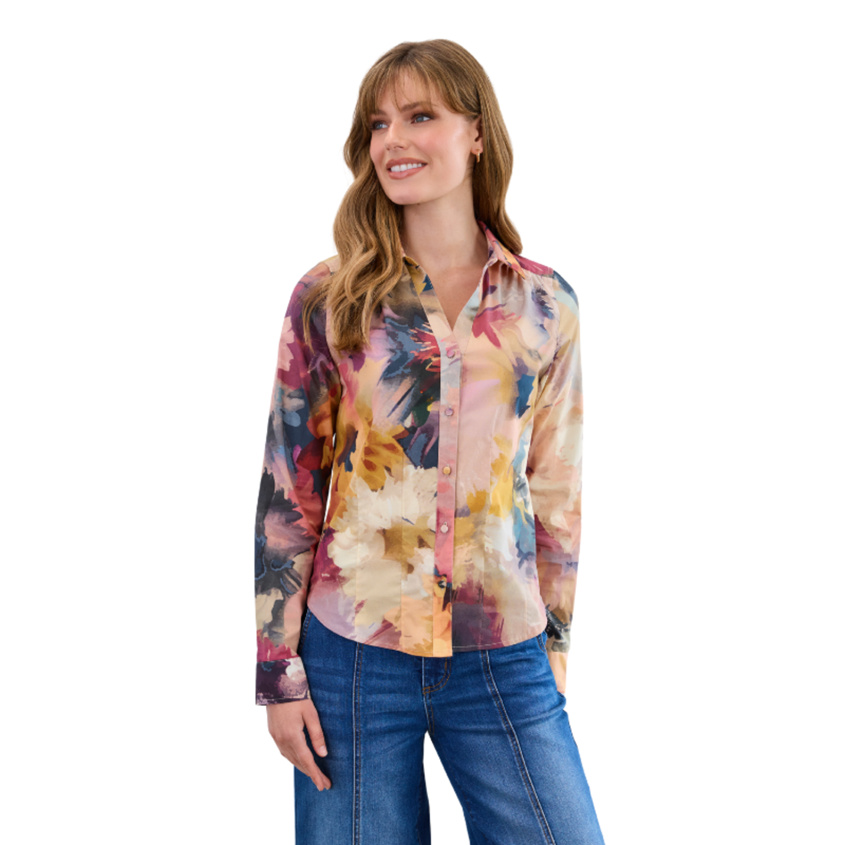 French Dressing Jeans French Dressing - Printed Button-Up Shirt