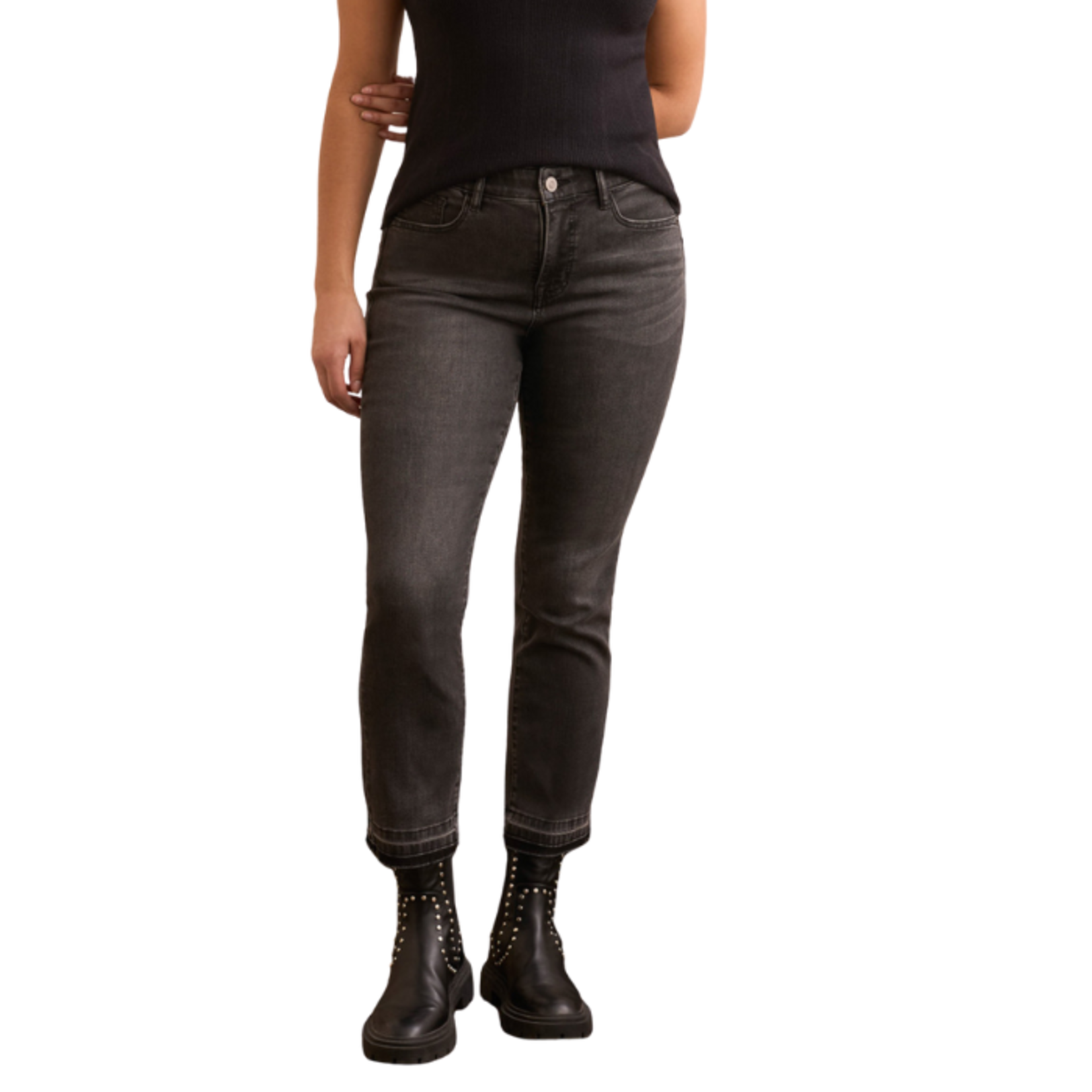 Tribal Tribal - Sophia Curvy Micro Flare Jeans