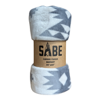 Sabe - Flannel Fleece 50" x 60" Mayan Tan