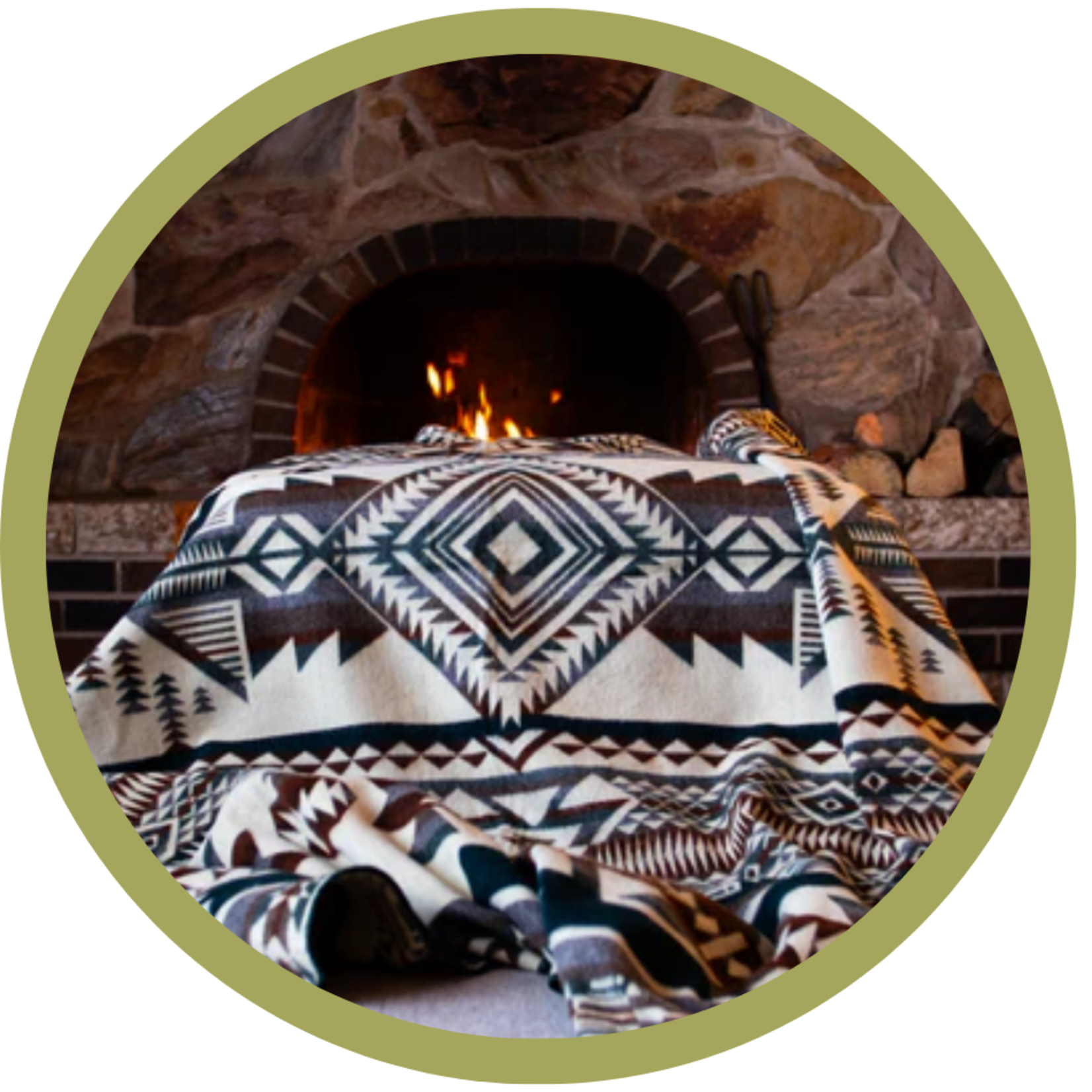 Sabe - Alpaca Wool Blanket 60" x 80" Whistler