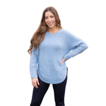 Papa Fashions Rounded Knit Sweater