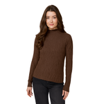 Renuar Textured Mock Neck Sweater