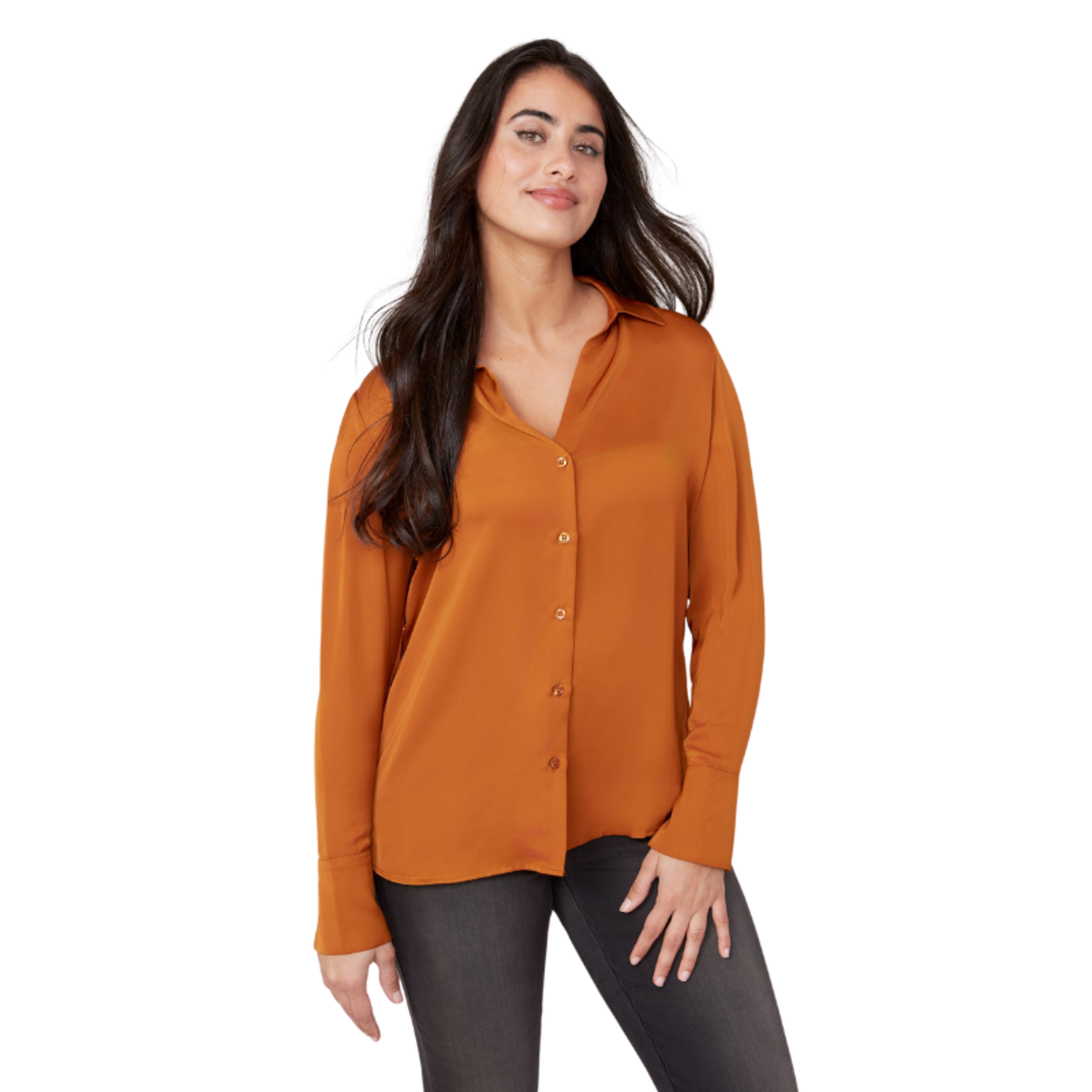 Renuar Renuar - Soft Button Front Blouse