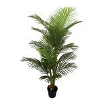 65" Tall Artificial Areca Palm Tree