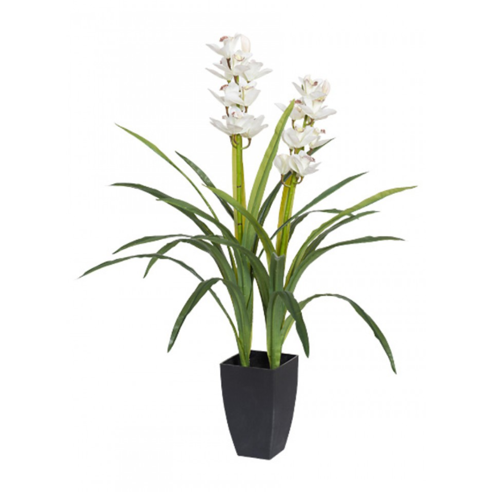 Artificial Cymbidium with 2 flowers