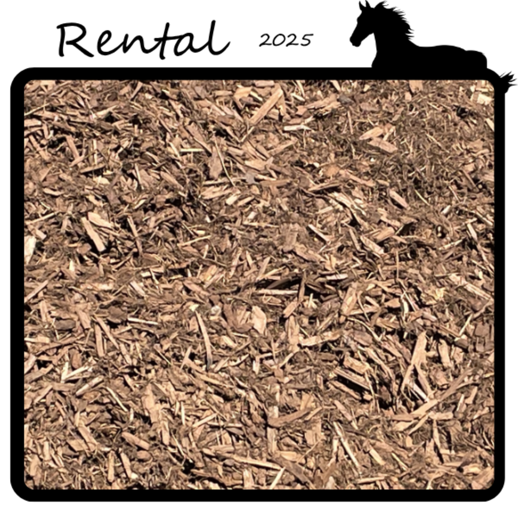 Rental - Shredded Mulch - Per Bag