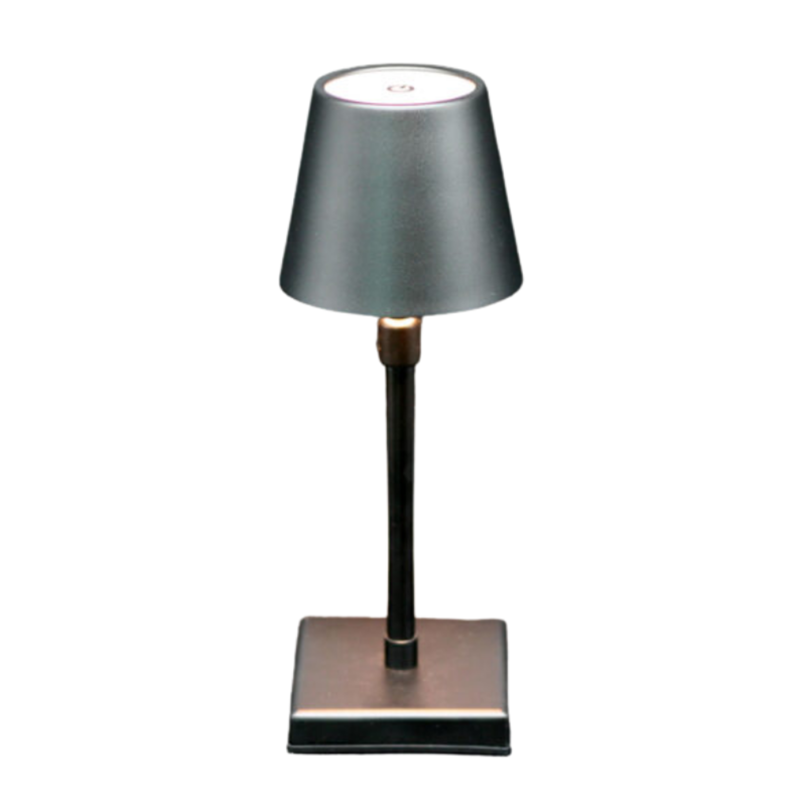 Table Touch LED Lamp - USB Chargable - Black Aluminum