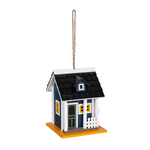 Wooden Solar Bird House, Woodland Retreat