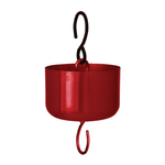 Pinebush Polished Red Metal Ant Moat