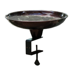 Pinebush Deck Rail Birdbath