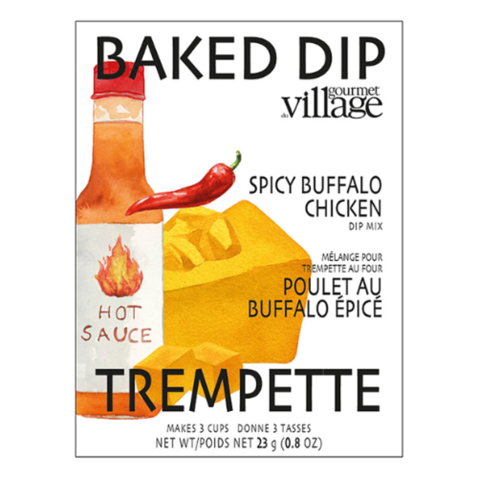 Gourmet du Village Gourmet Du Village - Spicy Buffalo Chicken Baked Dip Mix