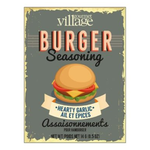 Gourmet du Village Burger Seasoning Recipe Box