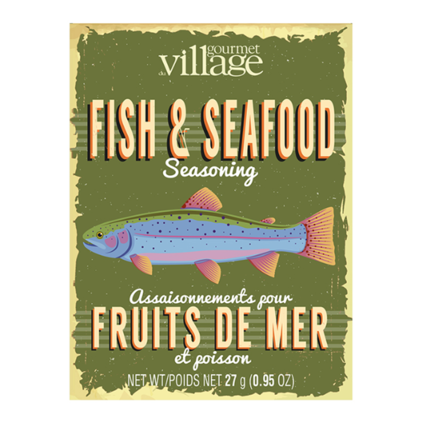 Gourmet du Village Gourmet Du Village - Fish & Seafood Seasoning Recipe Box