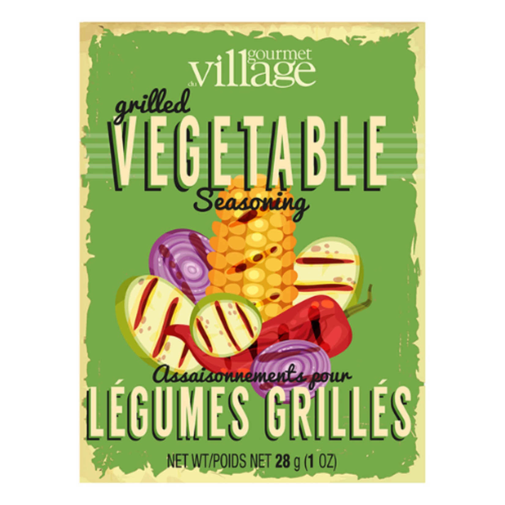 Gourmet du Village Gourmet Du Village - Grilled Vegetable Seasoning Recipe Box