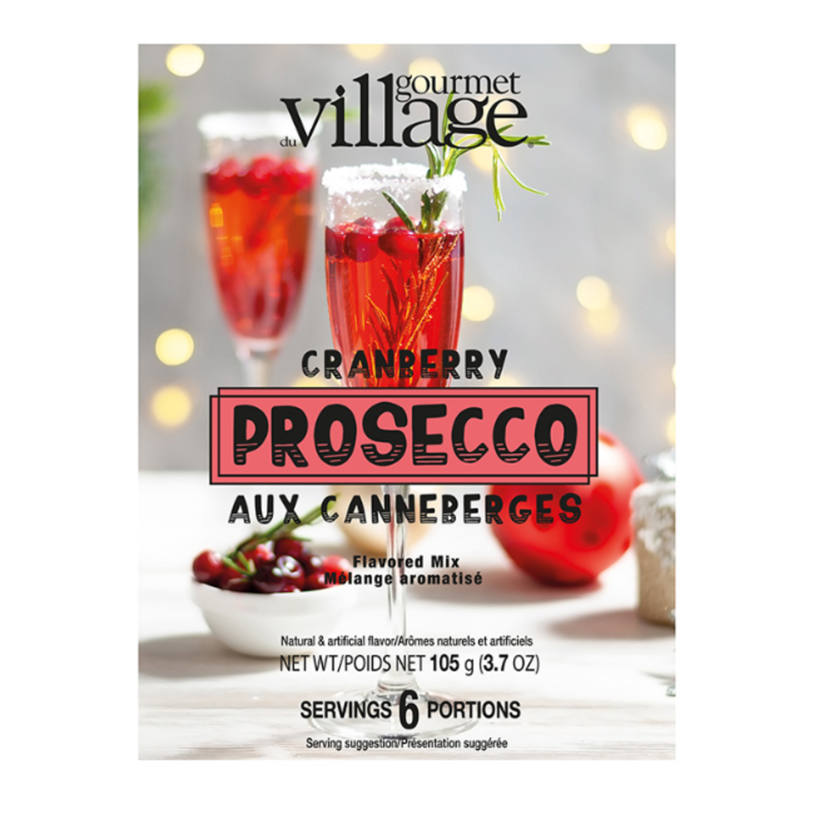 Gourmet du Village Gourmet du Village - Cranberry Prosecco Drink Mix 105g