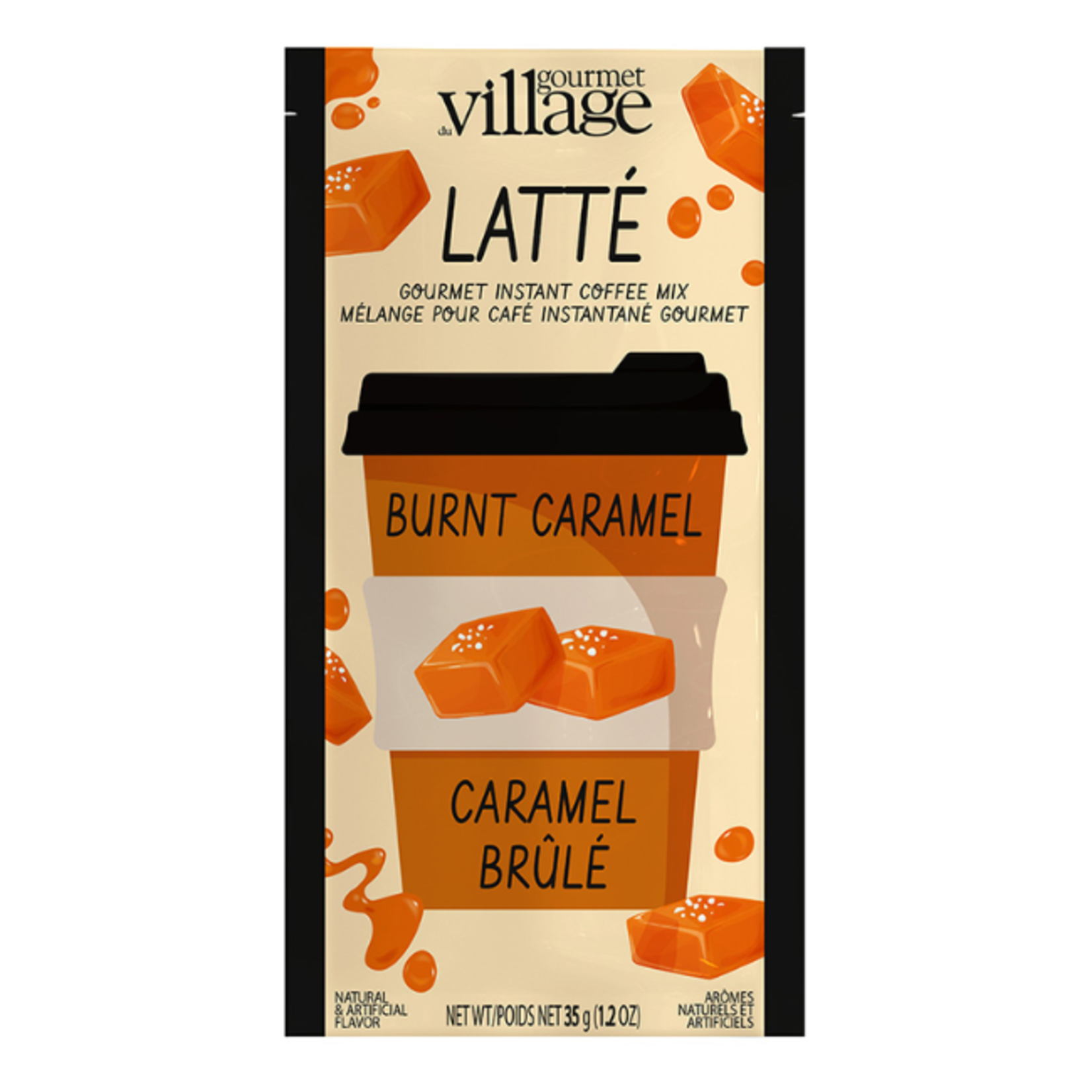 Gourmet du Village Gourmet du Village - Burnt Caramel Latte Instant Coffee 35g