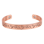 Relaxus Magnetic Copper Wellness Band - Classic Swirl