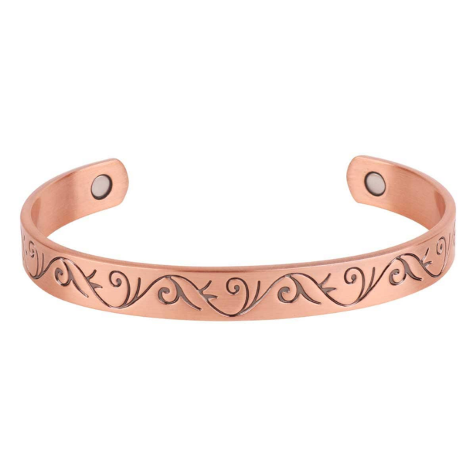 Relaxus Magnetic Copper Wellness Band - Classic Swirl
