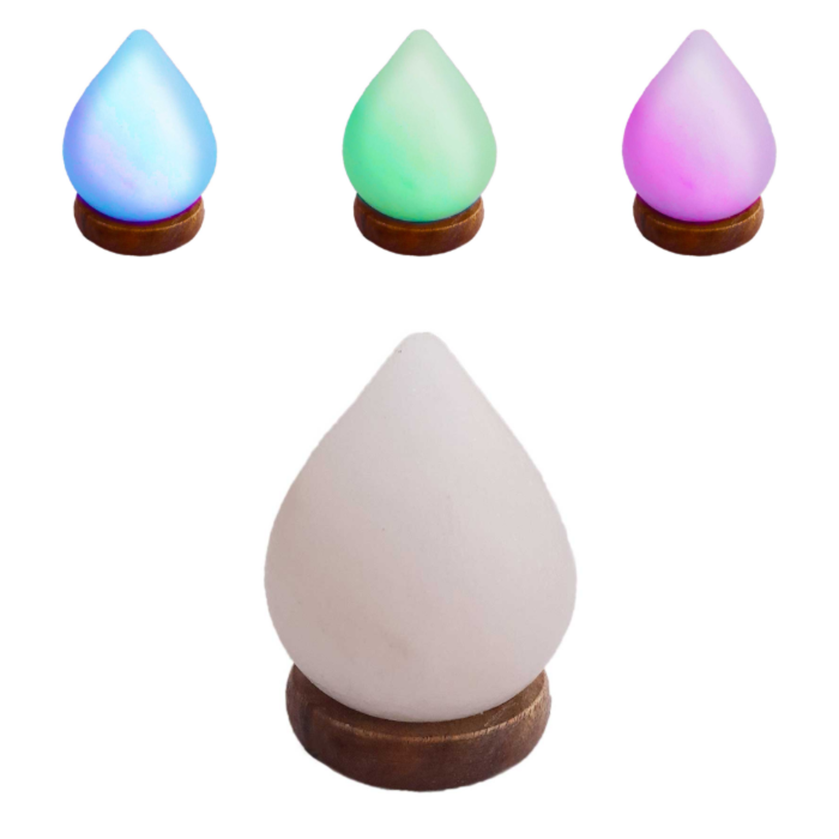 Relaxus Mini Colour Changing Teardrop Himalayan Salt Lamp