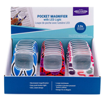 Relaxus LED Pocket Magnifiers - Assorted Styles