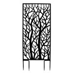 Pacific Rim Brackets Ltd Forest Metal Garden Screen 68"H