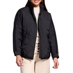 Tribal Zipped Front Quilted Jacket