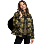 Tribal Long Sleeve Button Front Jacket w/ Lining