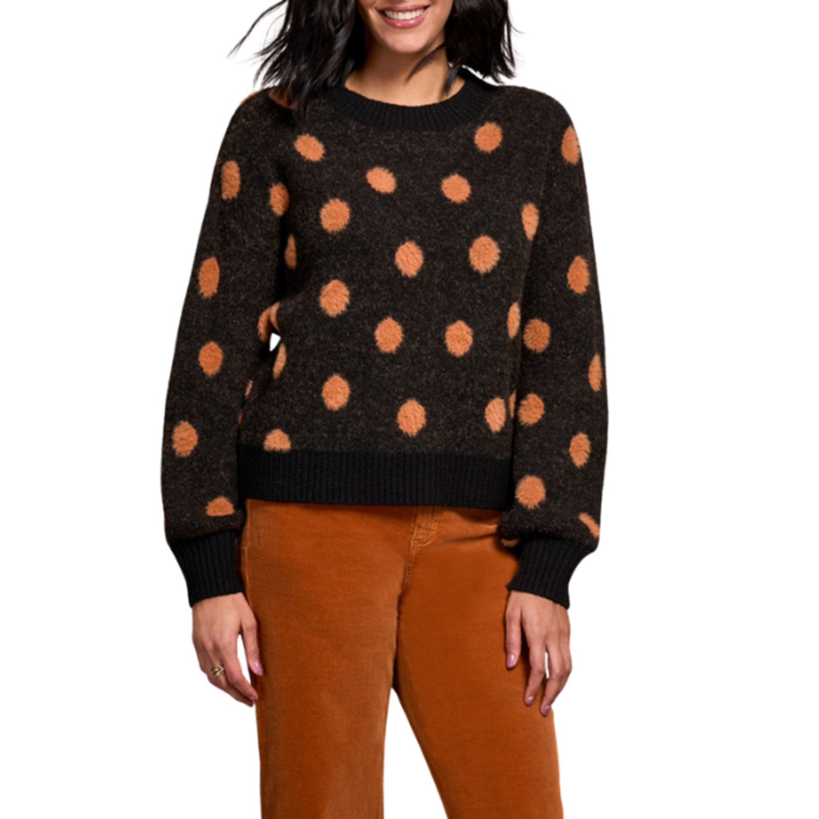 Tribal Tribal - Long Sleeve Crew Neck Sweater