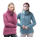 Louisburgh Double Collar Cardigan