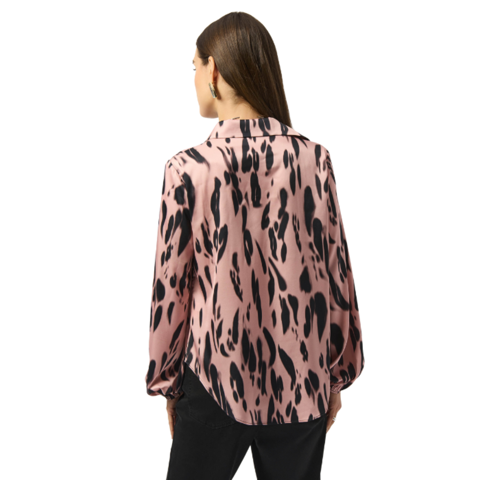 Joseph Ribkoff Joseph Ribkoff - Animal Print Button-Front Blouse