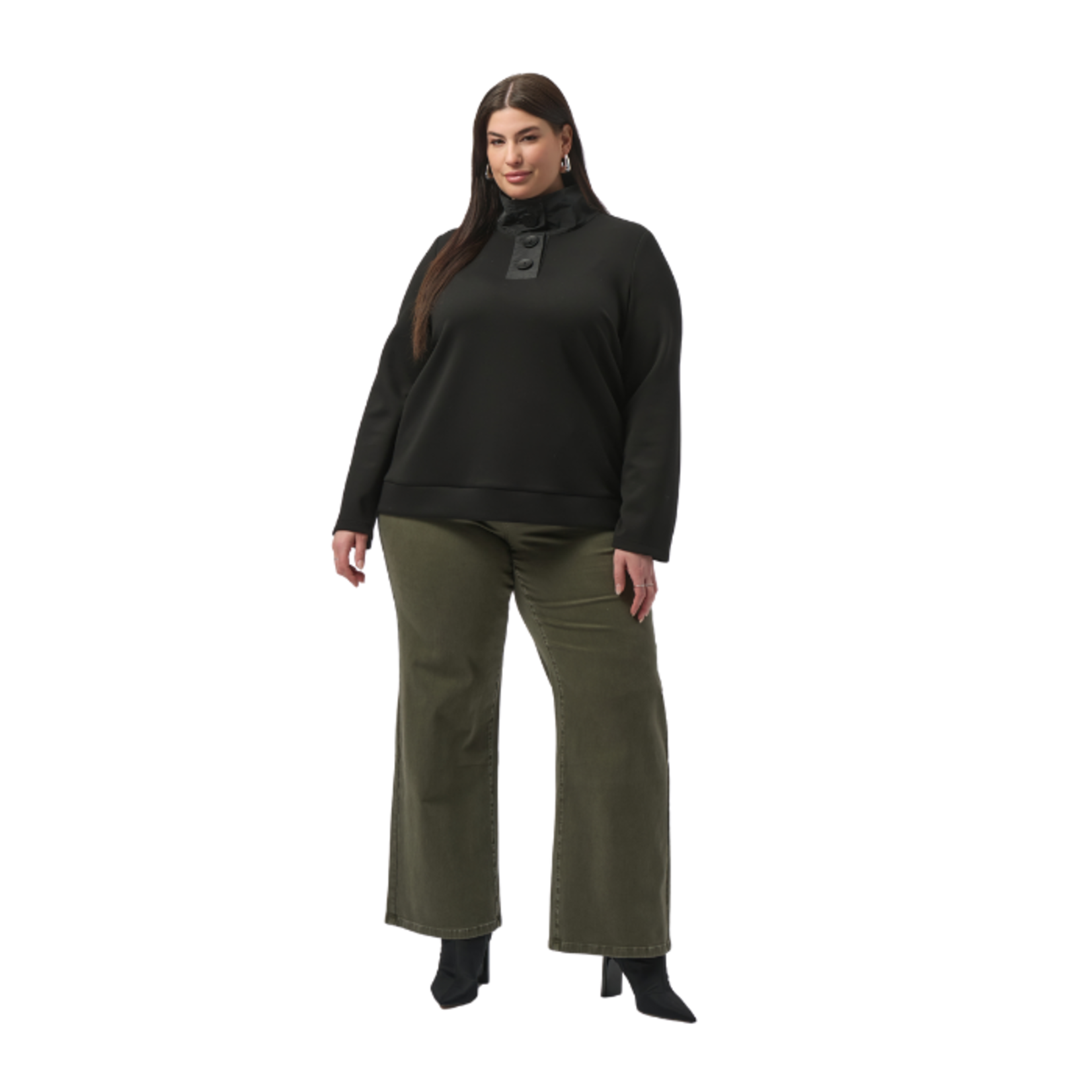 Joseph Ribkoff Joseph Ribkoff - Relaxed Button-Front Long Sleeve Shirt