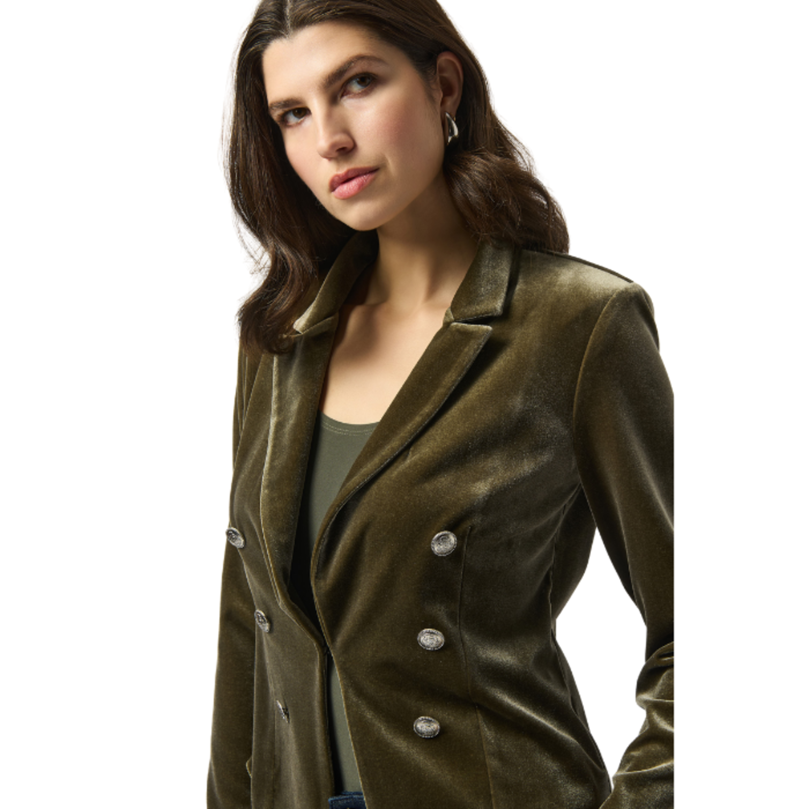 Joseph Ribkoff Joseph Ribkoff - Velvet Blazer w/ Notched Lapel