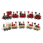 Ganz - Midwest - CBK Christmas Train Figurines LG - Asst Colors