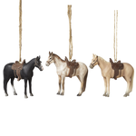 Ganz - Midwest - CBK Horse Tree Ornament - Asst