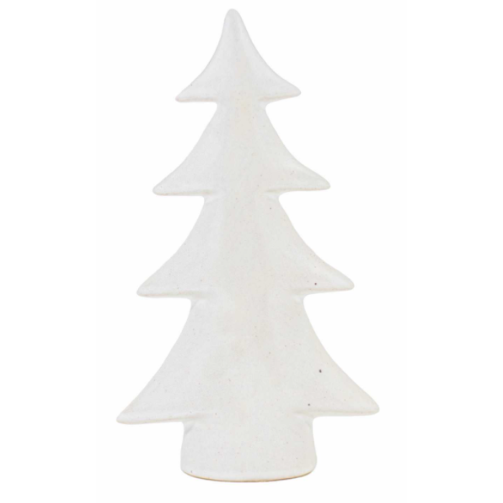 Splash Ceramic White Christmas Tree Decor