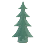 Splash 10.5" Ceramic Green Christmas Tree Decor