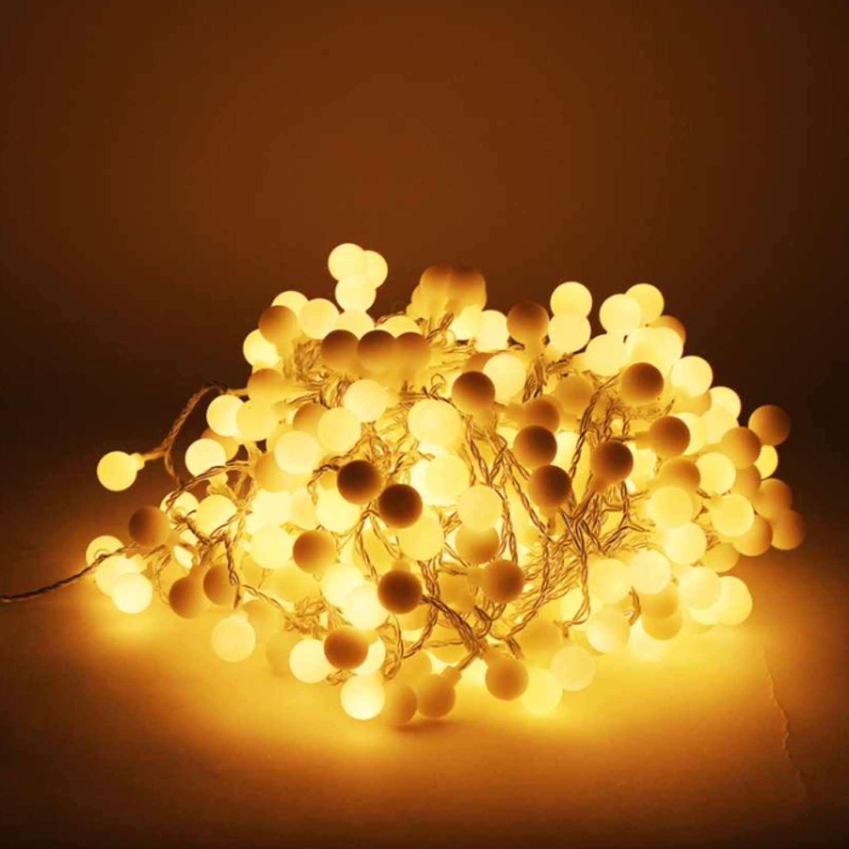 Splash 20m LED Warm White Ball String Lights