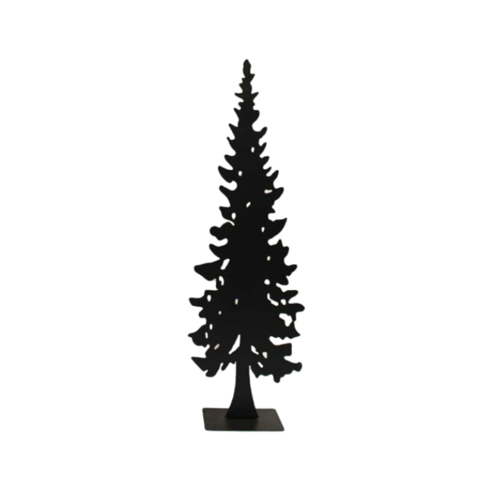Splash 32.5" Black Metal Tree Silhouette