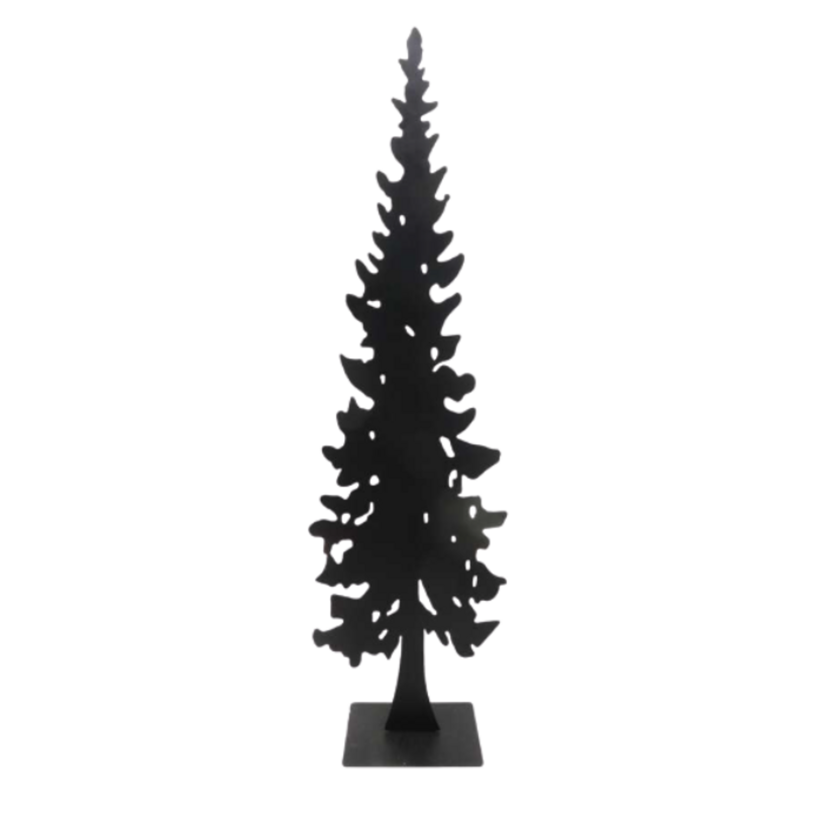 Splash 49" Black Metal Tree Silhouette
