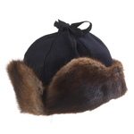 Crown Cap Muskrat with Melton Crown