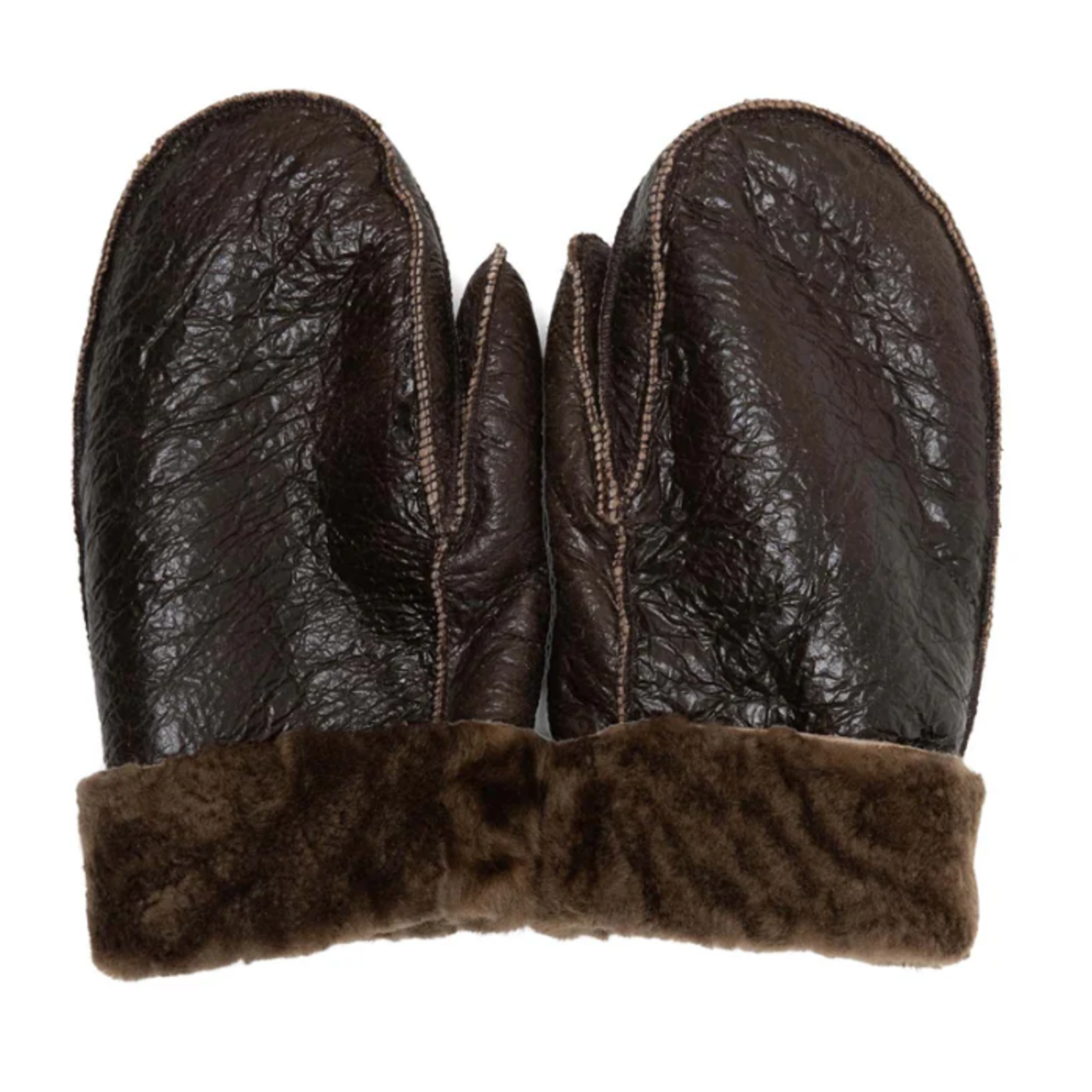 Crown Cap Crown Cap - Shearling Mittens w/ Gusset