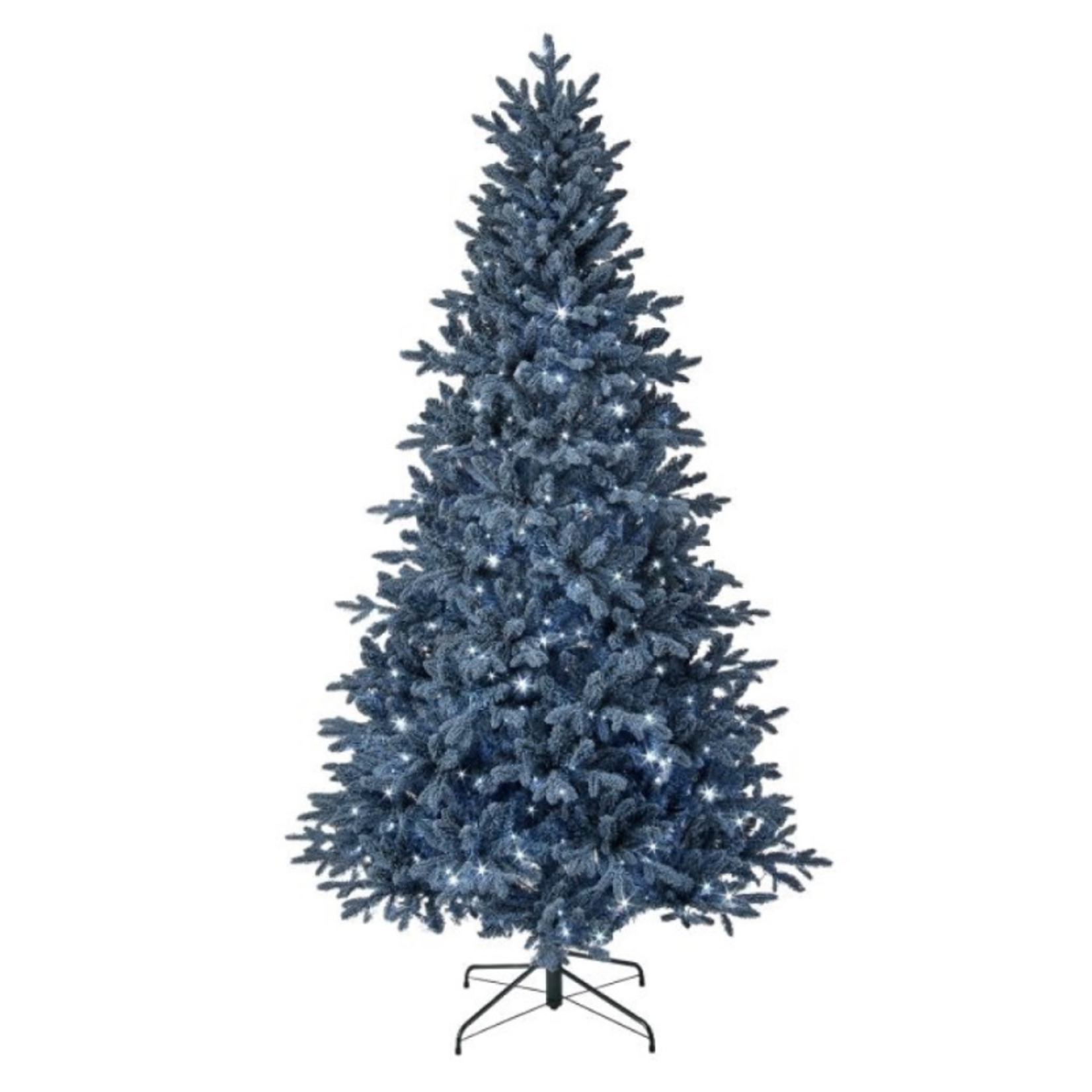 7.5' LED Blue Bavarian Spruce Tree - 450 Lights