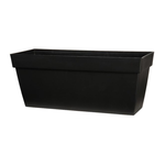 Viva Water Reservoir Balcony Planter - Black **2 Sizes**