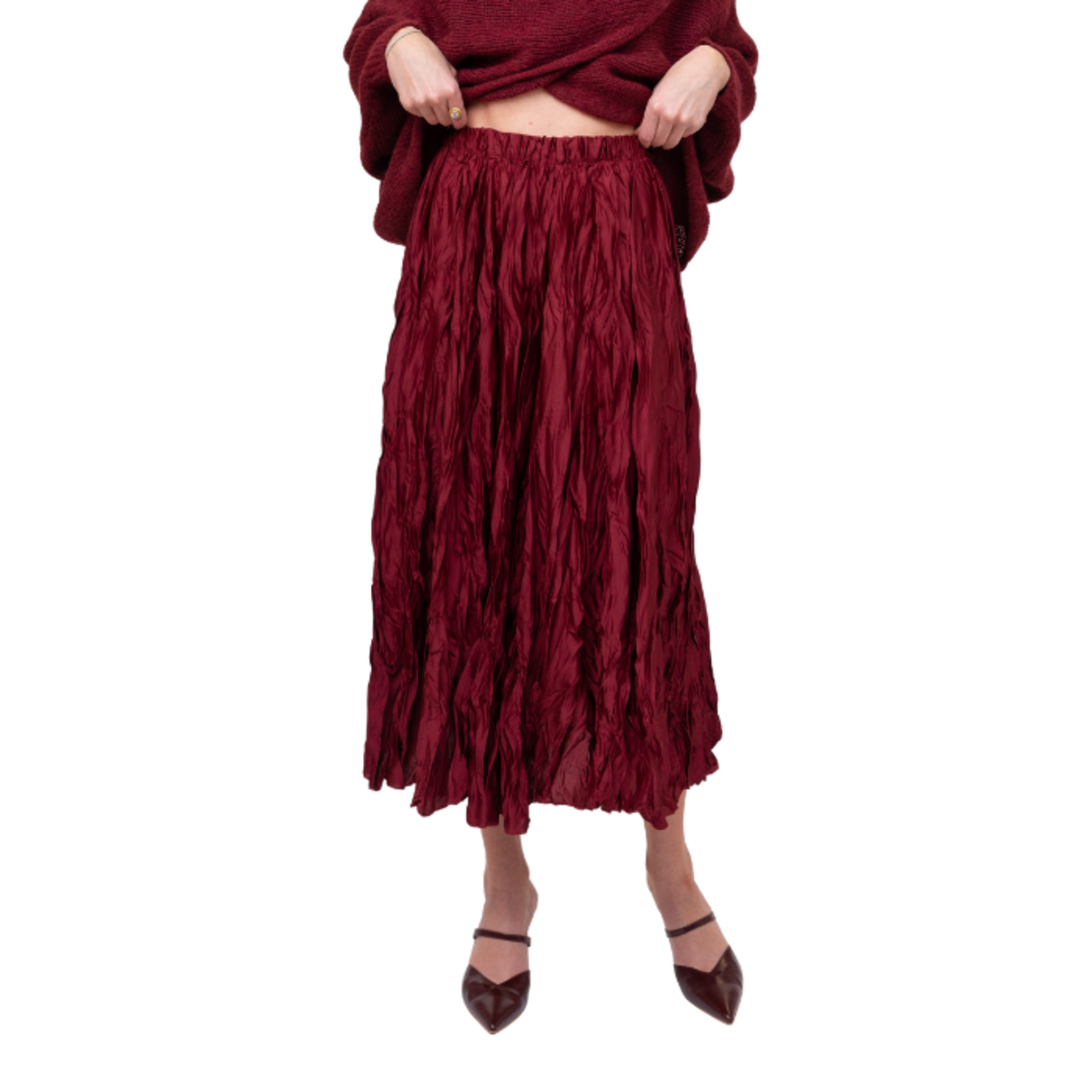 Me & Gee - Crinkle Pull-On Skirt