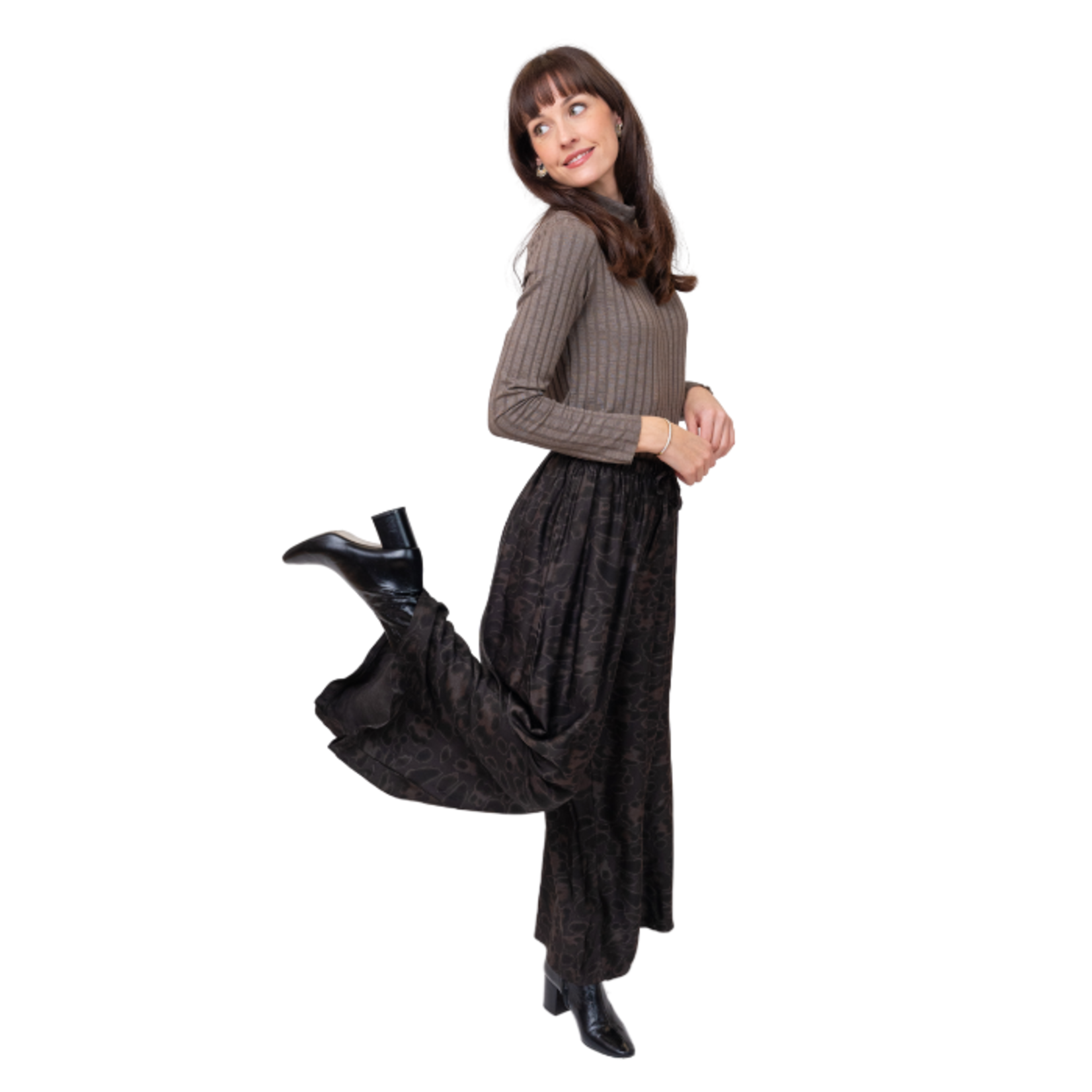 Me & Gee Wide-Leg Palazzo Pant