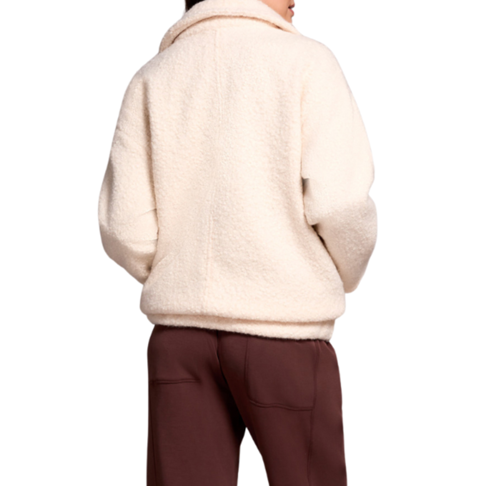 Tribal Tribal - Hidden Snap Front Boucle Bomber