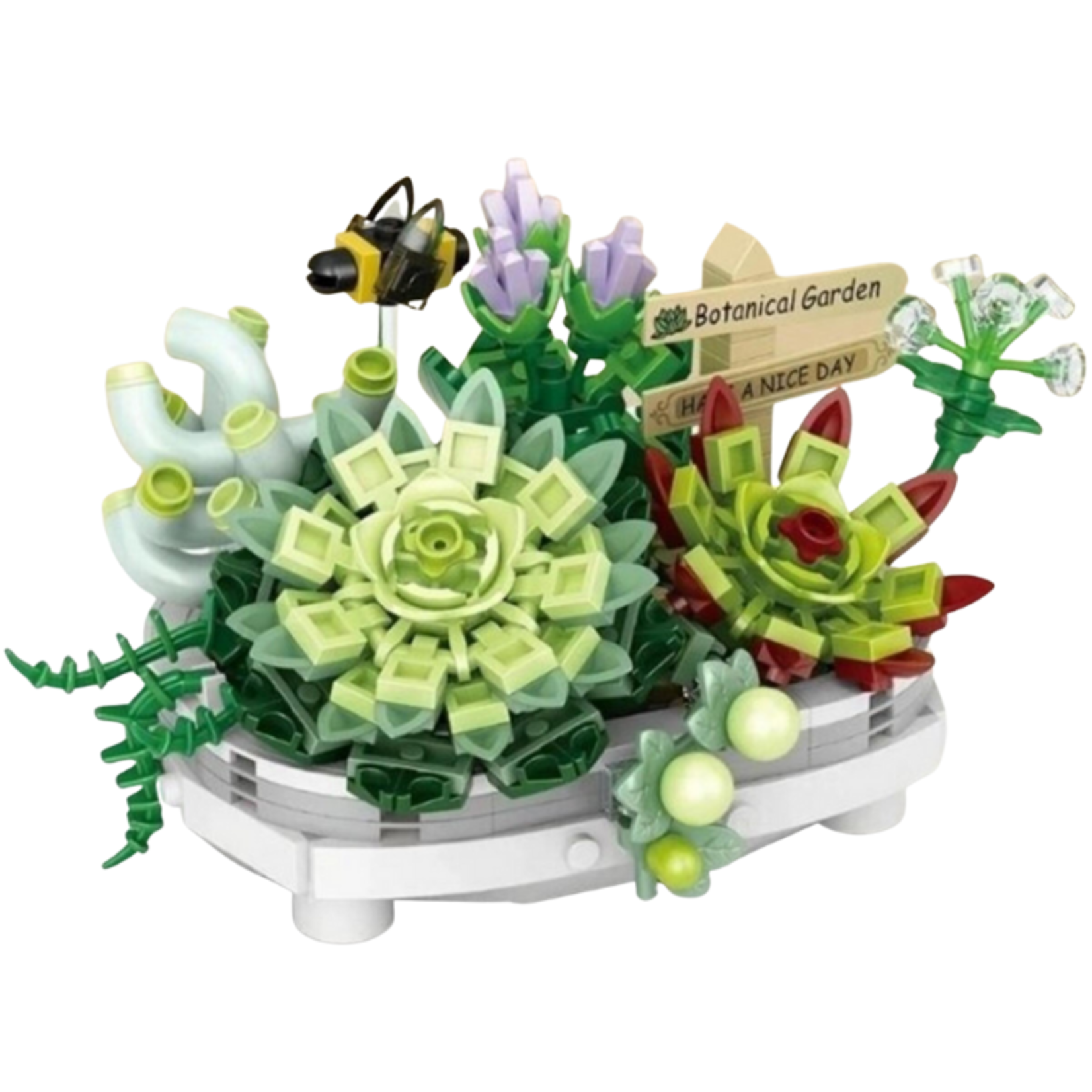 LOZ Block - Potted Succulent Plants