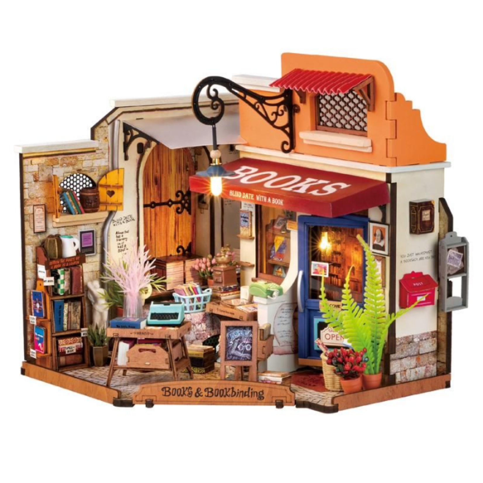 Rolife DIY House - Corner Bookstore