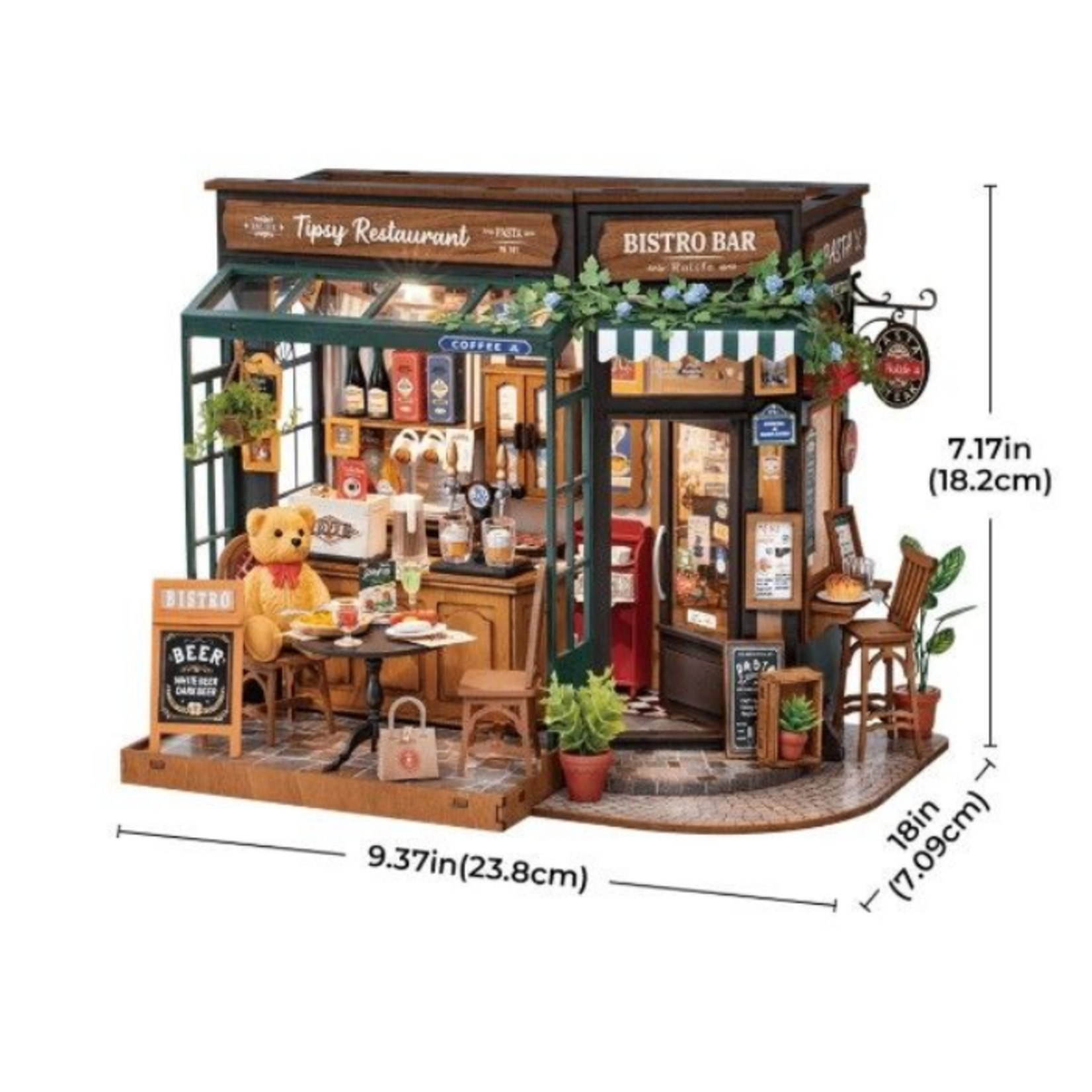 Rolife DIY House - Tipsy Restaurant