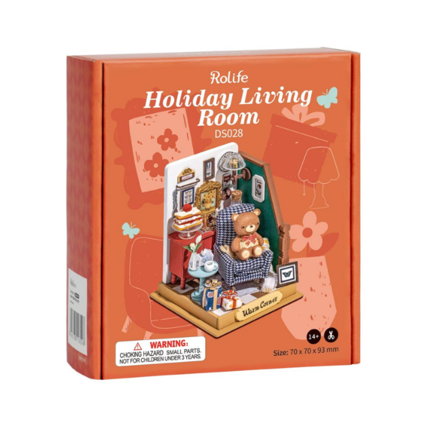 Rolife DIY Little Warm Space - Holiday Living Room